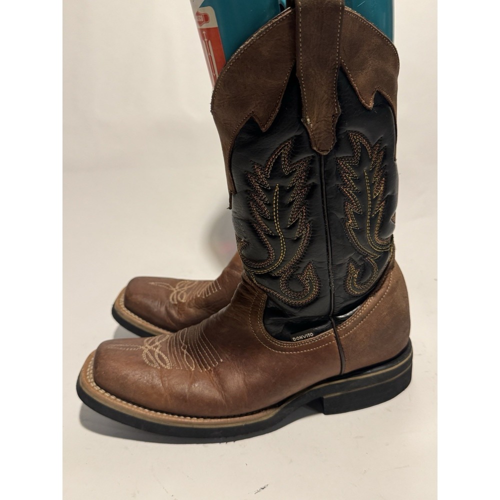 Don Vito Size 8 Two Tone Cowboy Boots